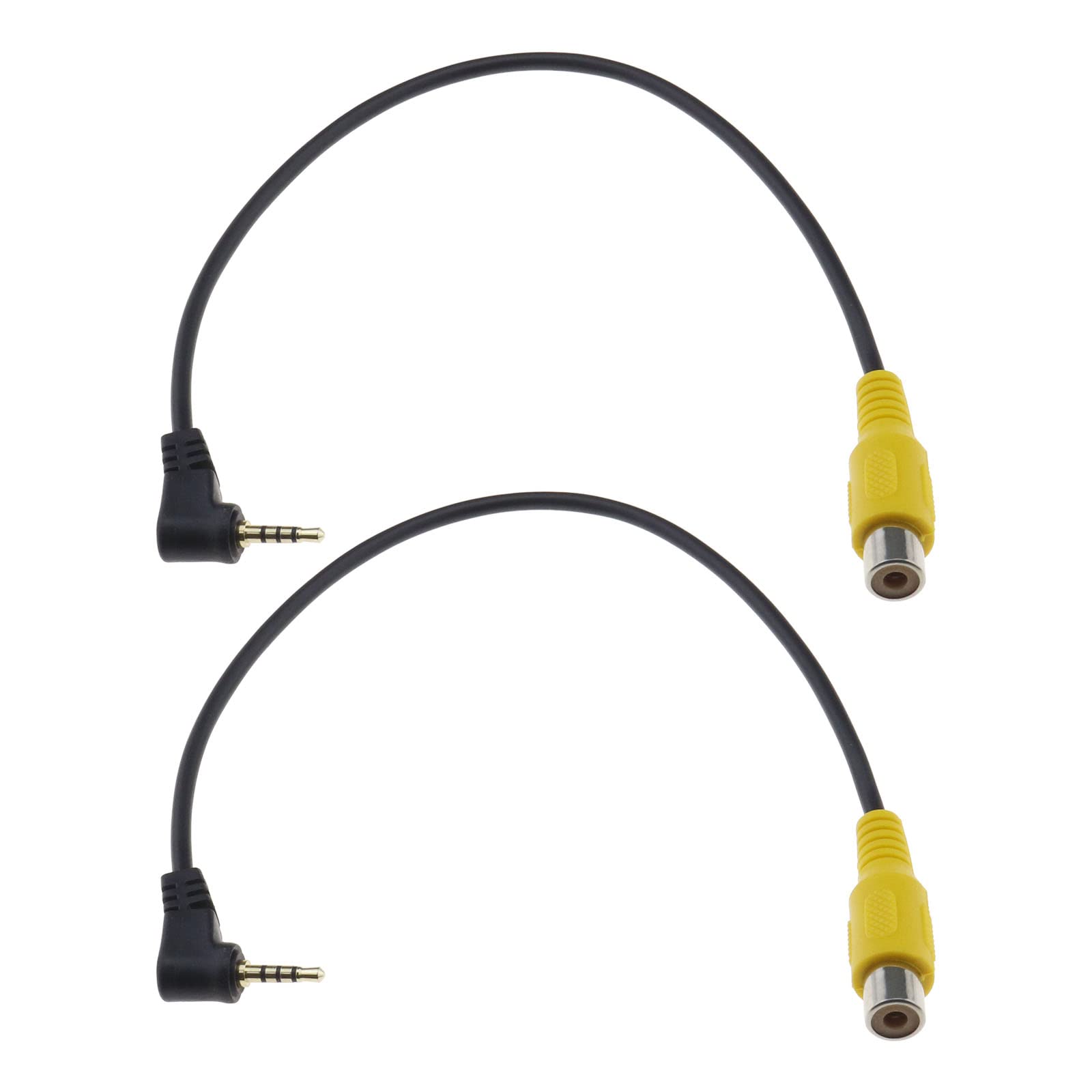 Amazon.com: ECSiNG 2PCS 2.5mm TRRS Male to RCA Female Cable, 26cm